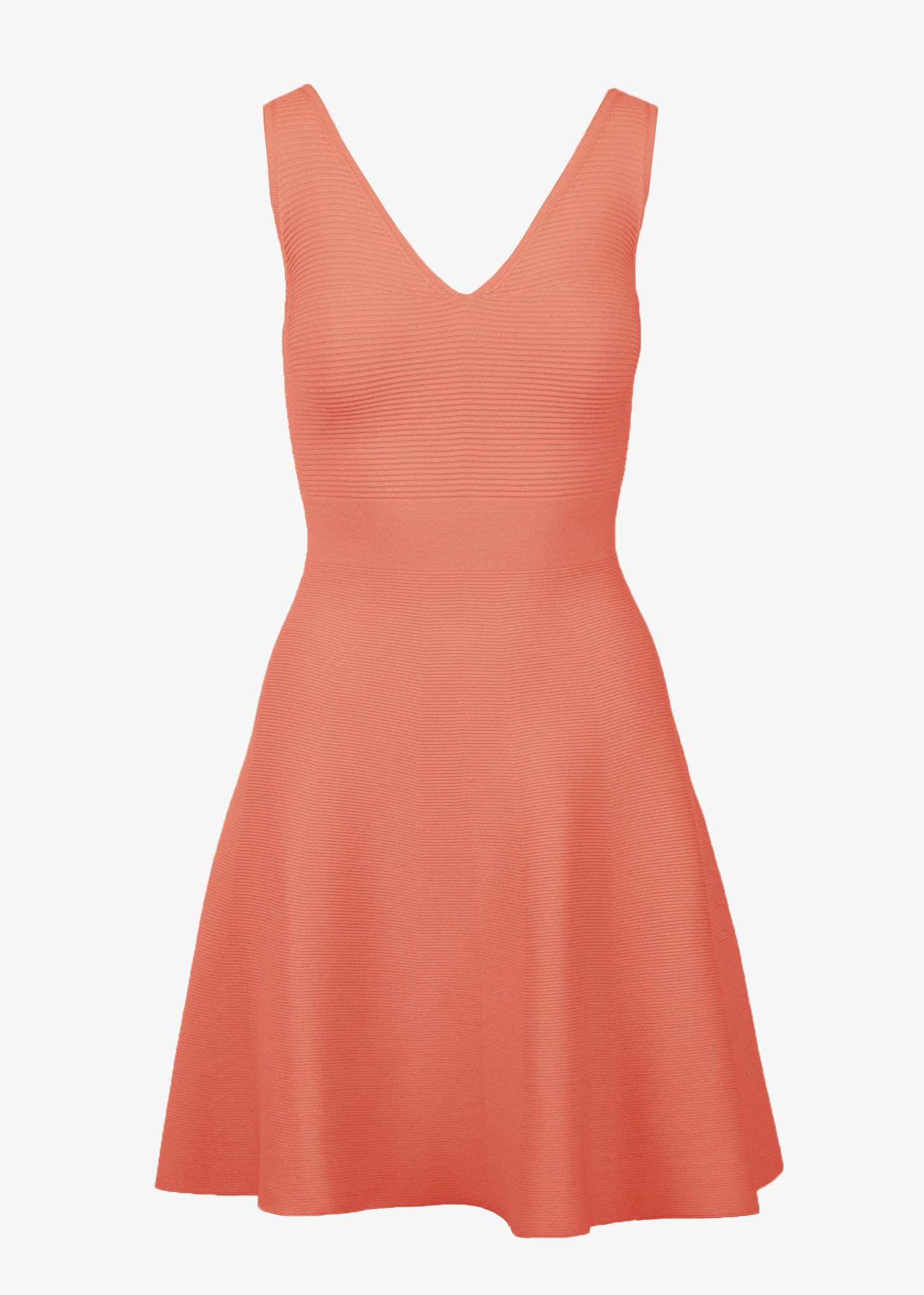 Alexandra A-Line Dress Peach The Edit Alexandra A-Line Dress Peach The Edit